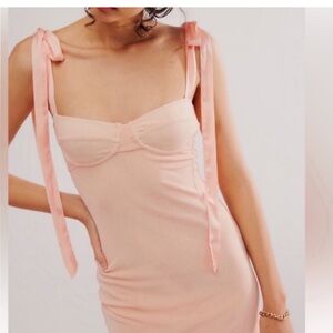 FREE PEOPLE Intimately Got Glam Mesh Slip Dress XS Small